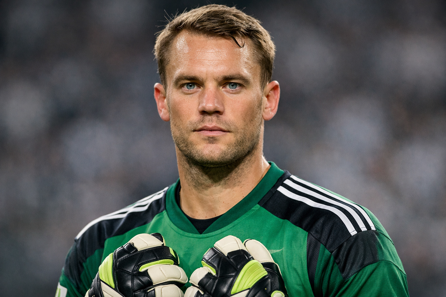 Manuel Neuer goalkeeper portrait